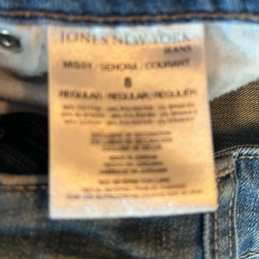 Jones New York soho ankle size 8 Regular jeans - Picture 4 of 4